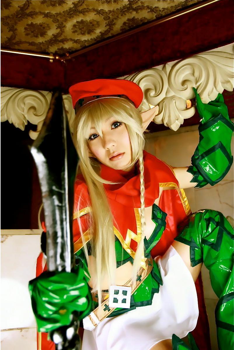 [Cosplay]  Queens Blade  Echidna & Alleyne Vs Tentacles SP2